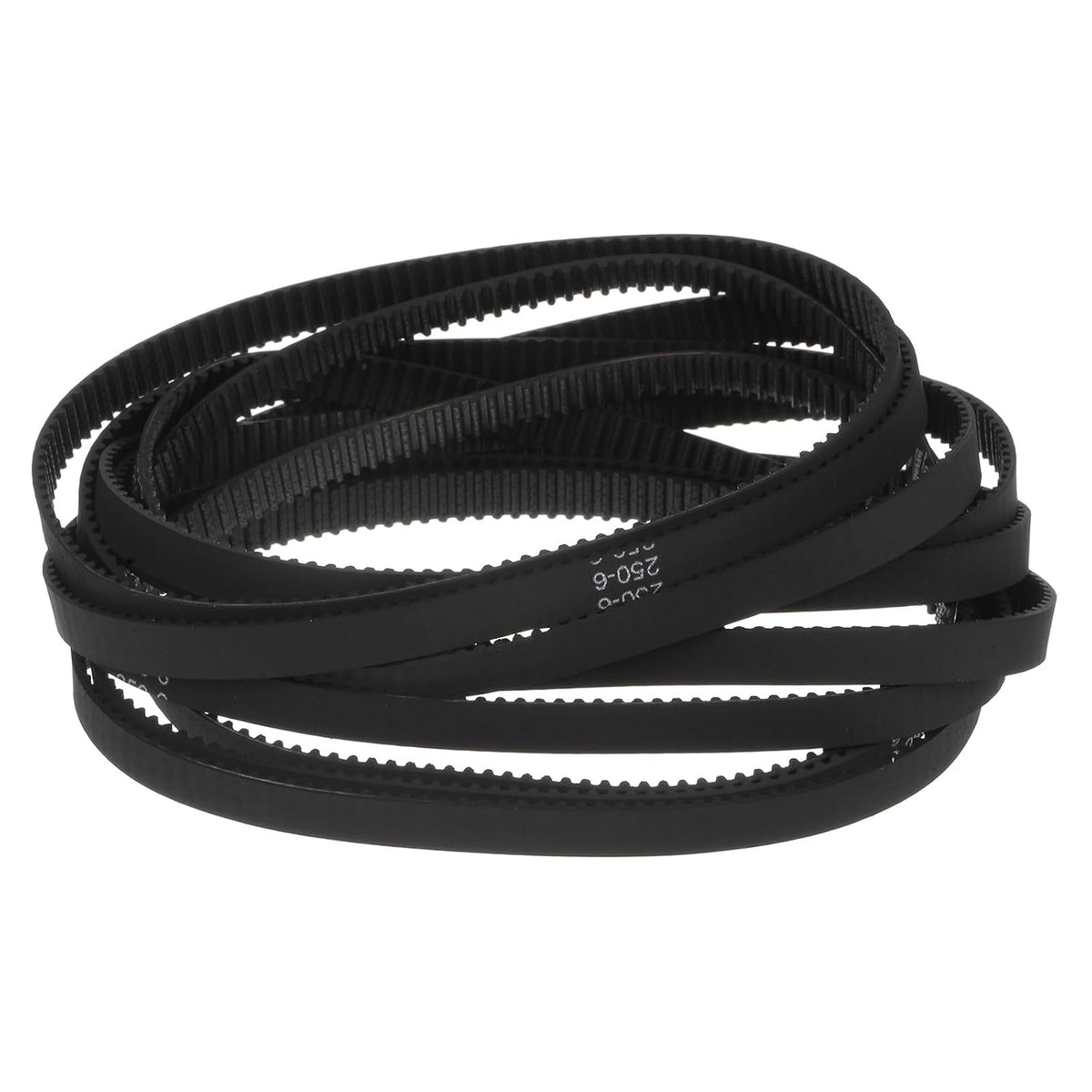 uxcell 10pcs 2GT Timing Belt Closed Loop Rubber Belts 250-2GT-6, 6mm Width x 250mm Length, 3D Printer Timing Belt