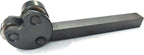 A.D. International Knurling Tool Pivot Head Diamond Metric Pitches Pattern 1/2" Sq. Shank-lathe Engineering Machine Tools (KNURLING PITCH 1.0 MM)