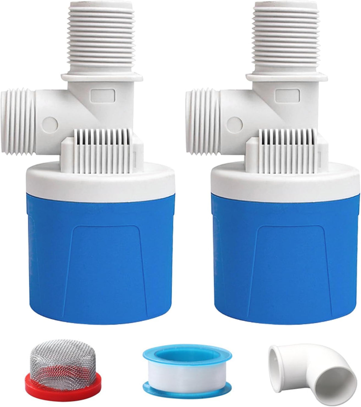 2 Pack 1" Water Float Valve For Water Tank Water Trough Pool Livestock