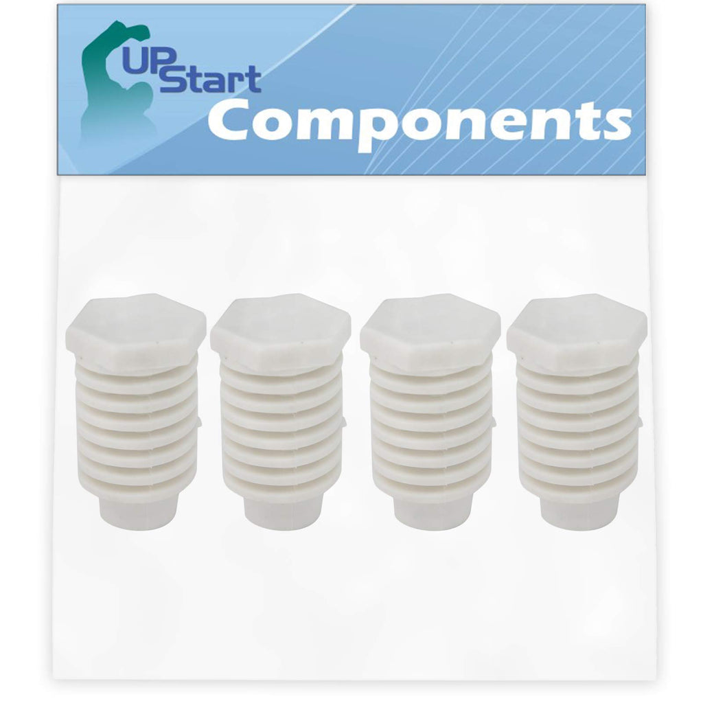 4-Pack 49621 Leveling Foot Replacement for Whirlpool YWED95HEDC1 Dryer