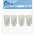 4-Pack 49621 Leveling Foot Replacement for Whirlpool YWED95HEDC1 Dryer