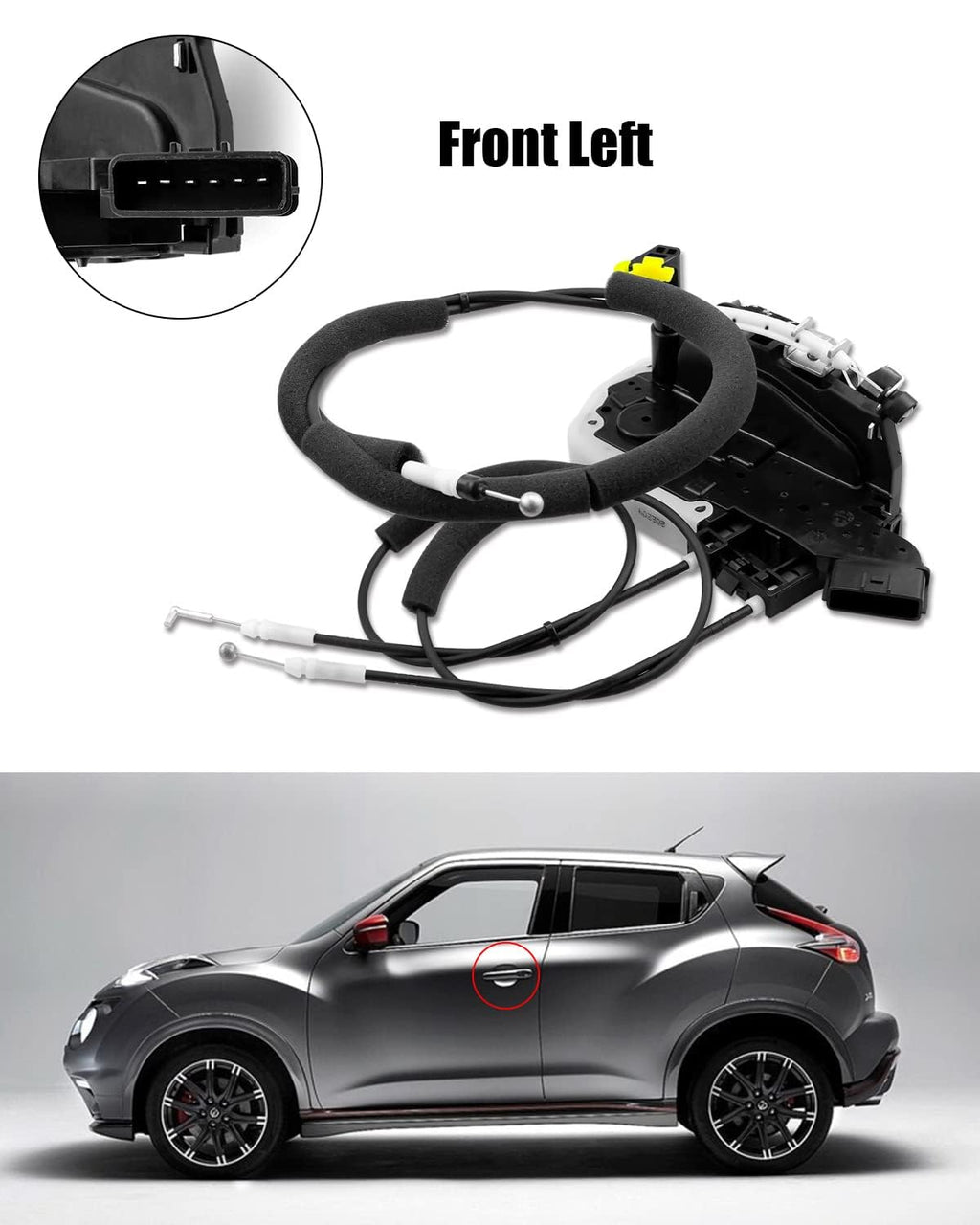 Door Lock Actuator Motor Driver Front Fit for Nissan Juke 2011-2017