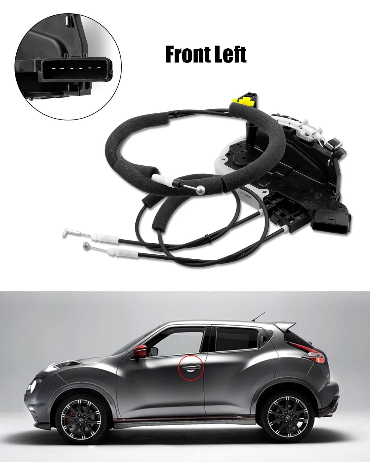 Door Lock Actuator Motor Driver Front Fit for Nissan Juke 2011-2017