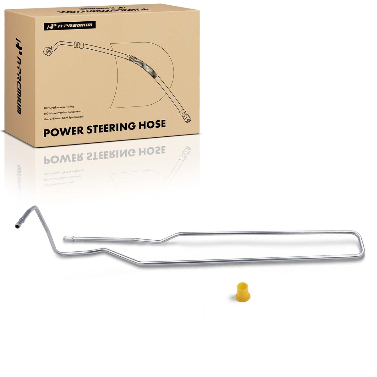 A-Premium Power Steering Return Hose Assembly Compatible with Honda, Acura