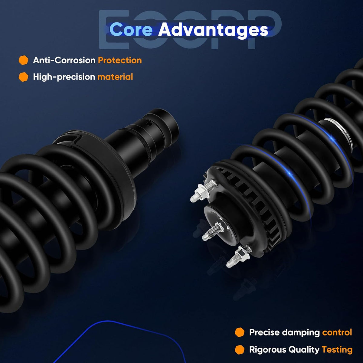 ECCPP Complete Strut Assembly Shock Absorber for Buick Rainer