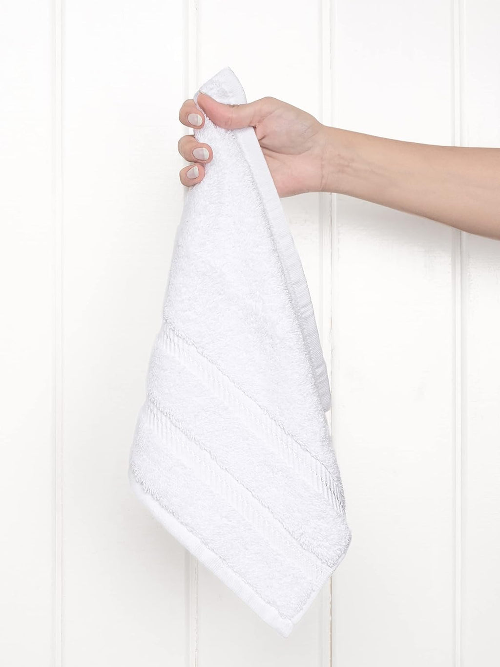 100% Cotton Luxury Turkish Towels, 4 PC Washcloth Set | Soft Absorbent Quick Dry OEKO Tex Standard 100 Certificated