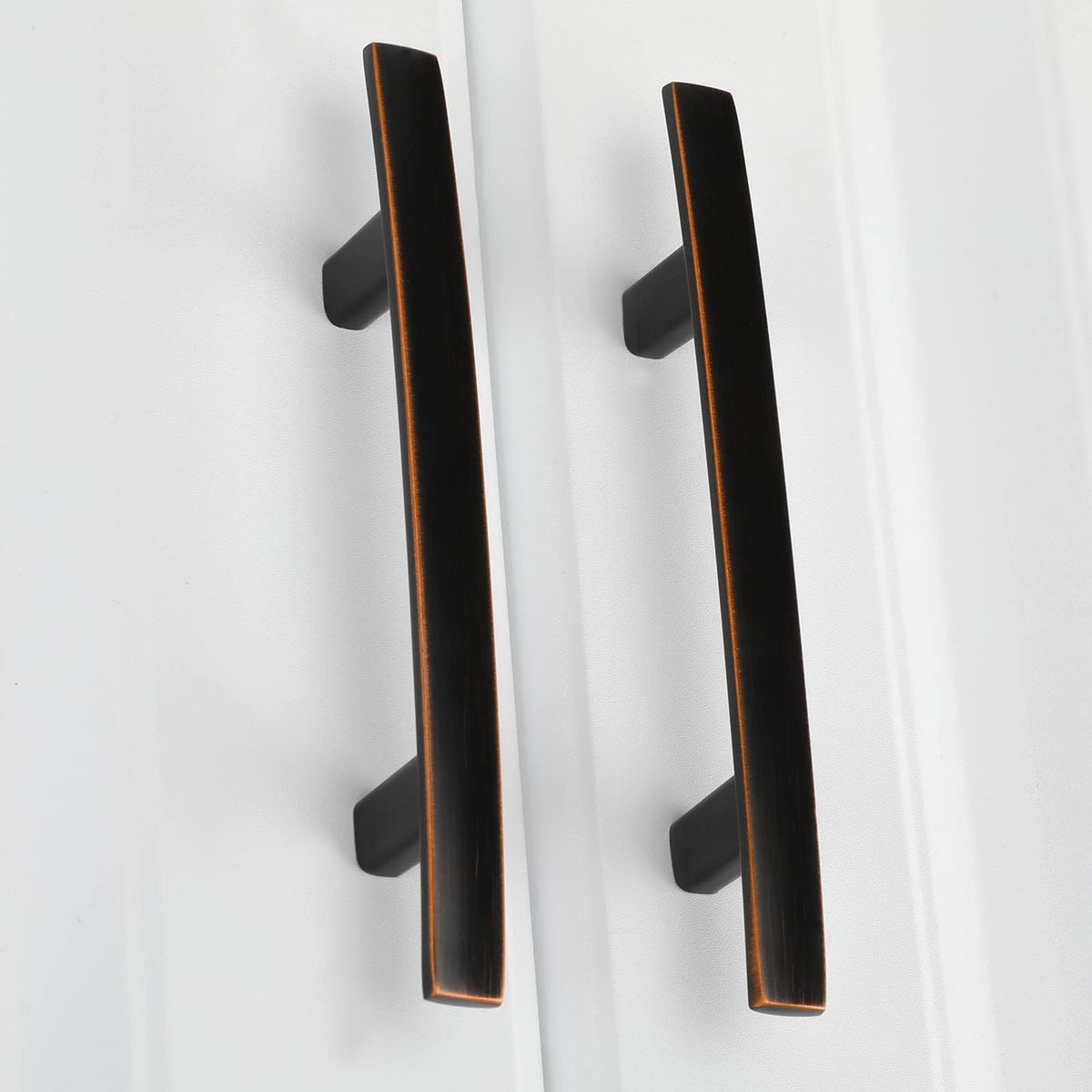 50 Pack Oil Rubbed Bronze Cabinet Pulls, Solid Zinc Alloy, 3 Inch CC