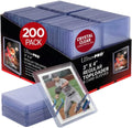 3" x 4" Clear Regular Toploaders & Card Sleeves Bundle, 200 Pack | Durable Rigid Plastic Protection for Valuable