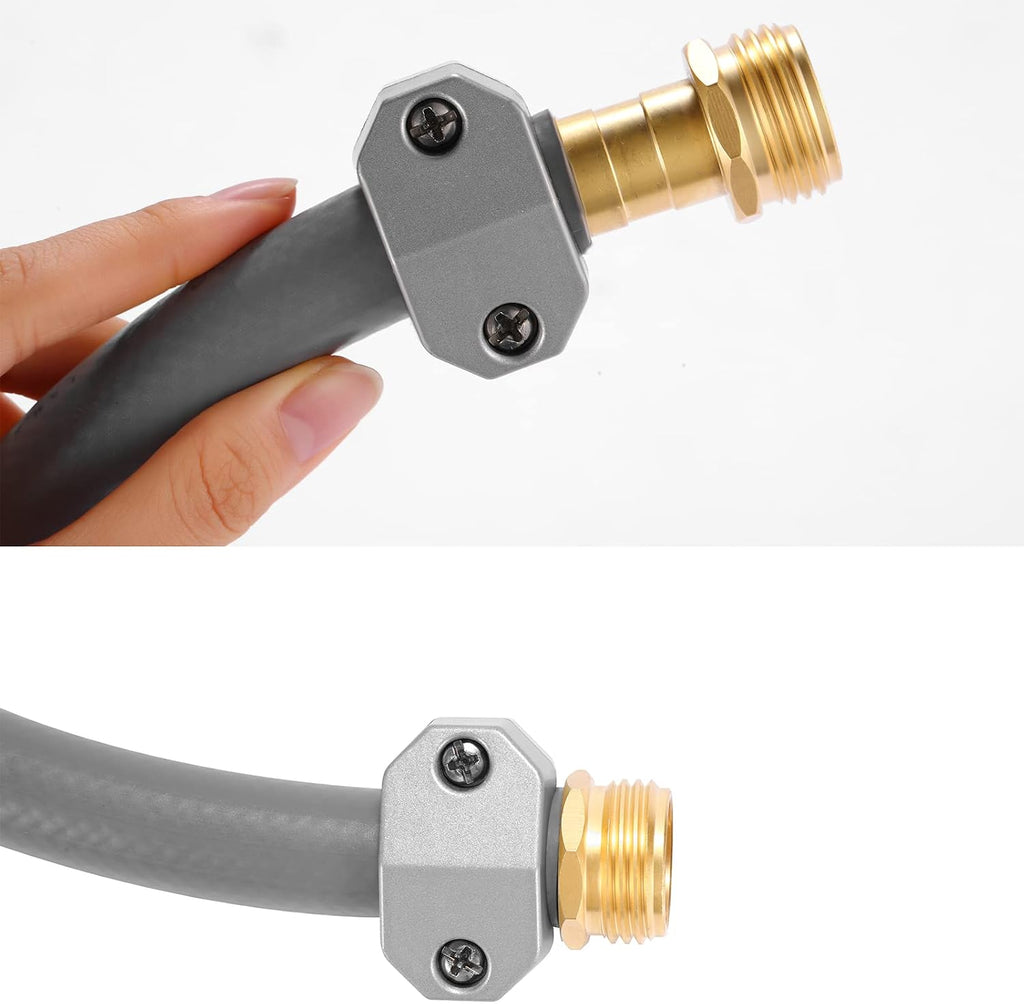 Male Coupling, Fits 5/8-Inch and 3/4-Inch Garden Hose Repair Fitting