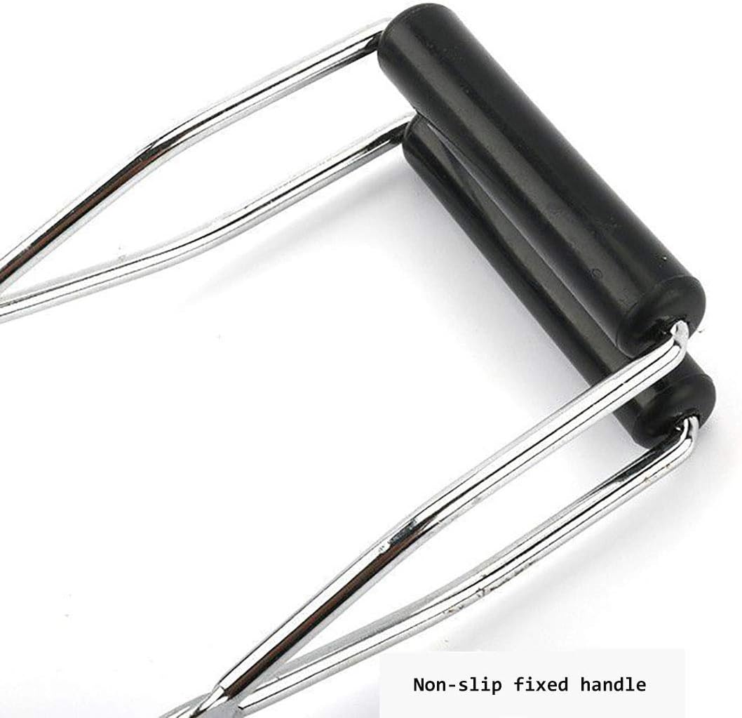 Canning Jar Lifter Tongs with Non-Slip Grips Handle, Feeding Bottle Clip