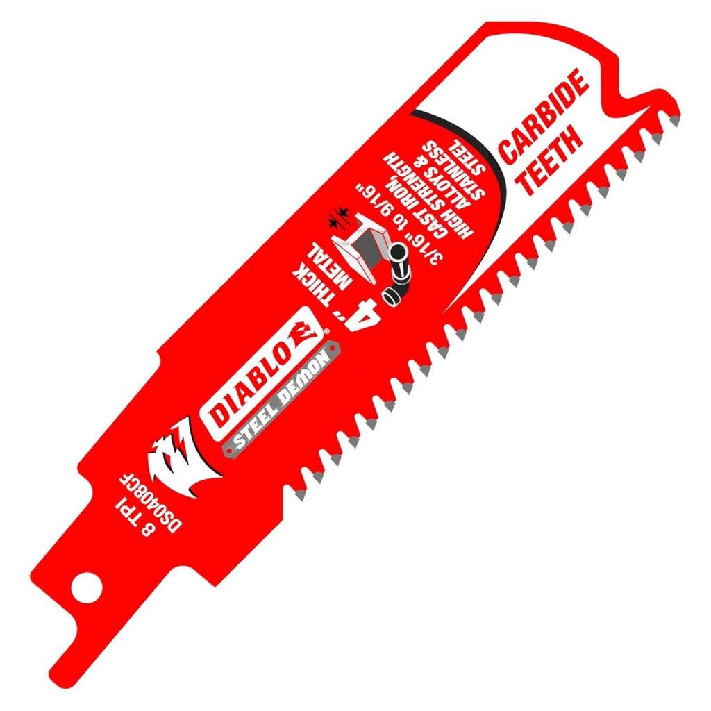 Diablo Steel Demon Carbide Teeth Reciprocating Saw Blades - 3-Pack