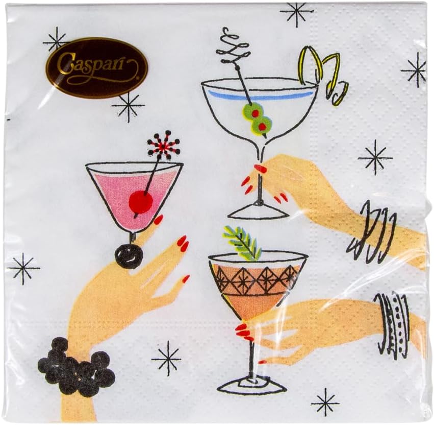 Aperitivo Cocktail Napkins - 20 Per Package