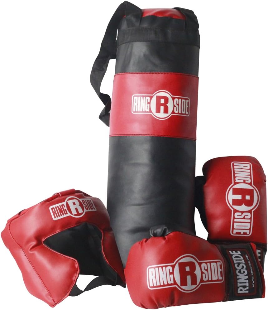 Kids Boxing Set (2-5 Year Old), Assortment with Punching Bag, Gloves, and Headgear for Boxing, MMA, Muay Thai, and