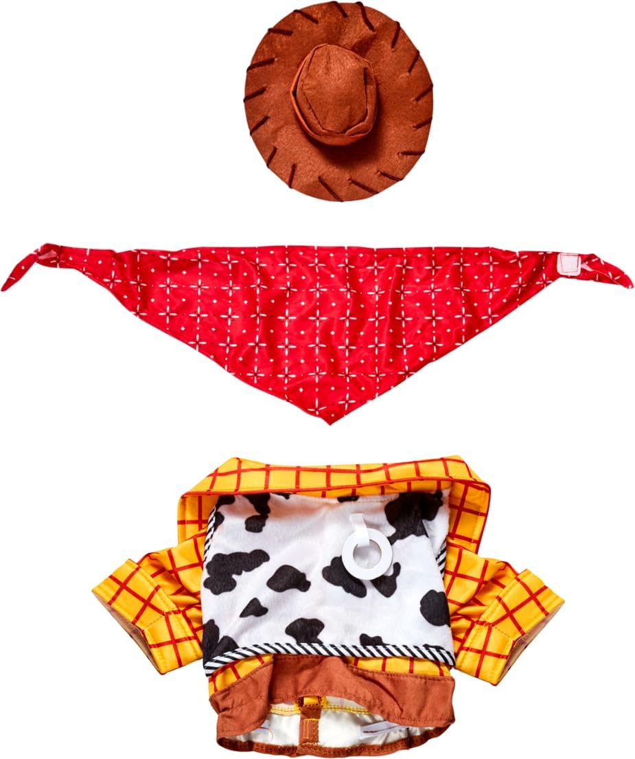 at Party City Toy Story: Woody Pet Costume for For Dogs or Cats by Rubies, XL
