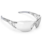 Clear ANSI Z87.1 Safety Glasses Eye Protection Goggles (Grey)