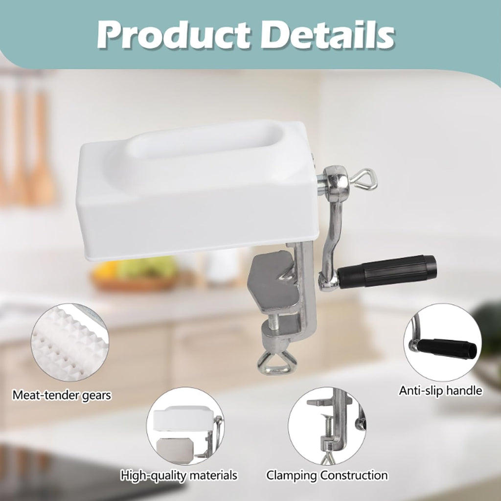 Manual Meat Tenderizer Cuber, Heavy Duty Meat Cuber Steak Flatten