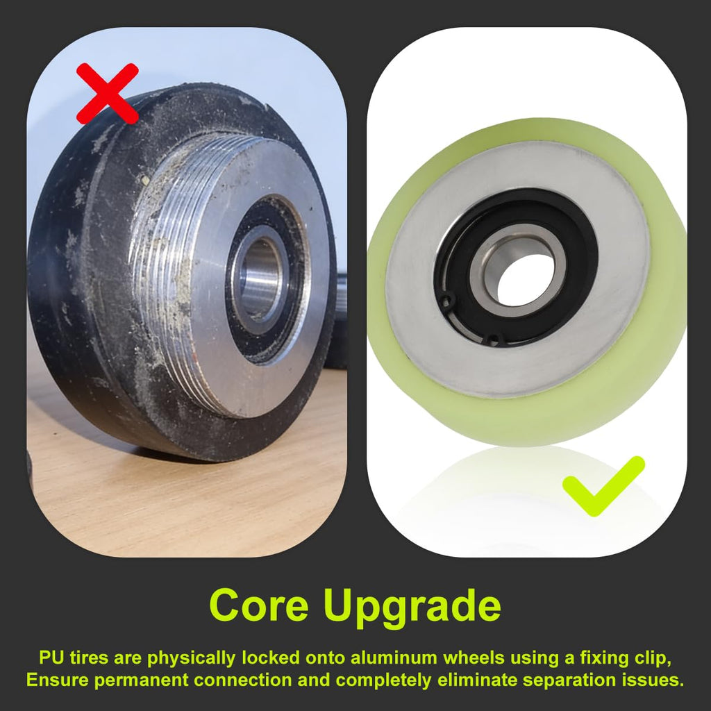 Dryer Drum Support Roller for Wascomat TD Dryer, Replace 487137603