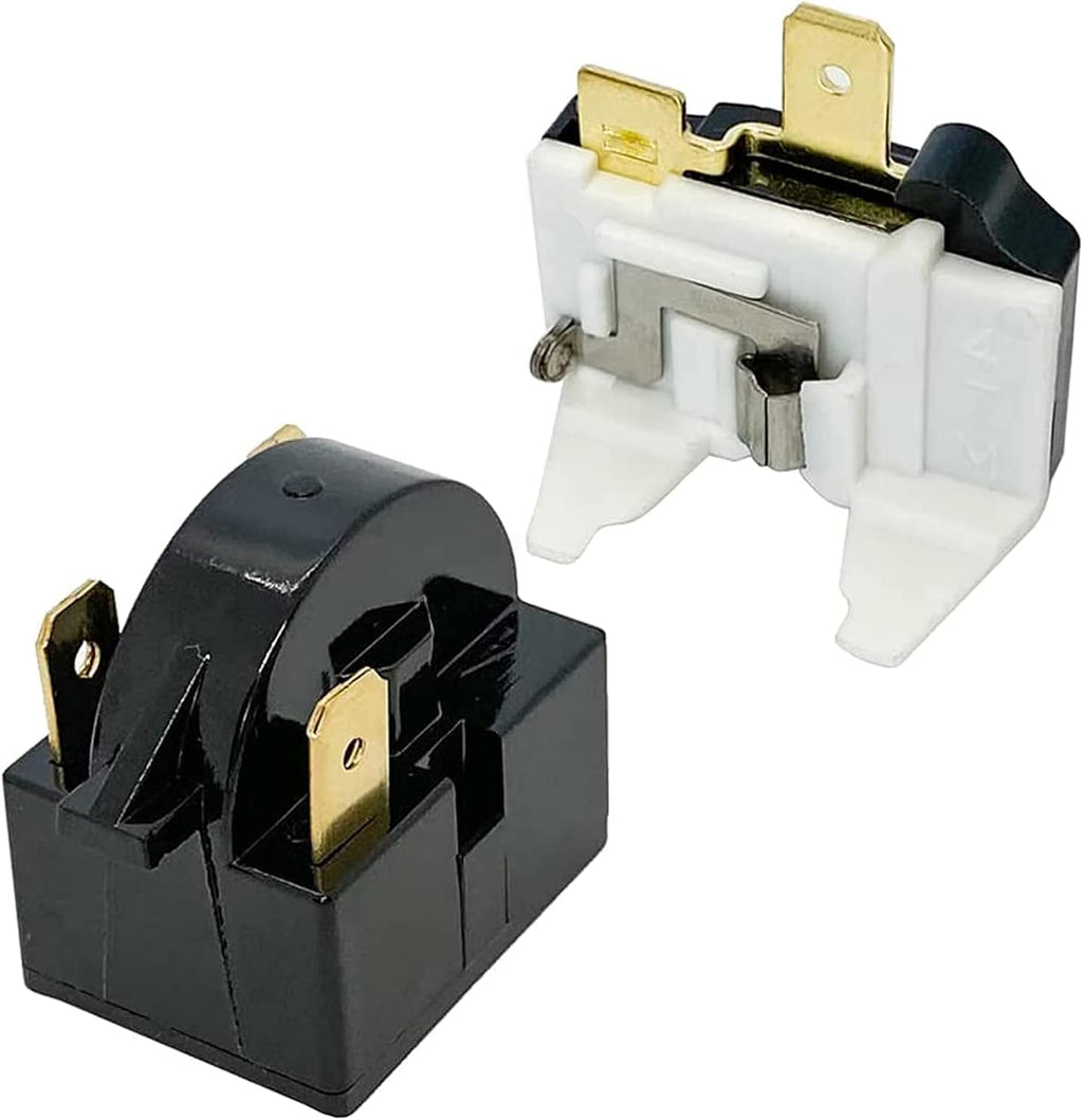 QP2-4R7 4.7 Ohm 3-Pin PTC Starter/Start Relay and Overload Kit Compatible with Mini Fridges Beverage & Wine Beer