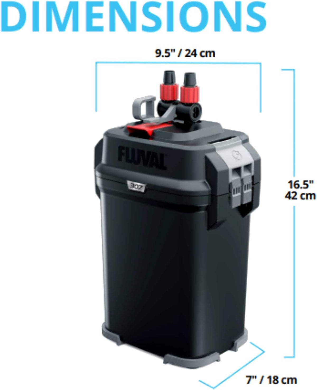 307 Perfomance Canister Filter for Aquariums up to 70 Gallons