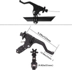 CNC Short Stunt Clutch Lever 22mm 7/8" Handlebar Universal Stunt Clutch Lever Motorcycle Dirt Bike for for CFR250R CFR450R CFR450X CFR250X XR250 (Black)