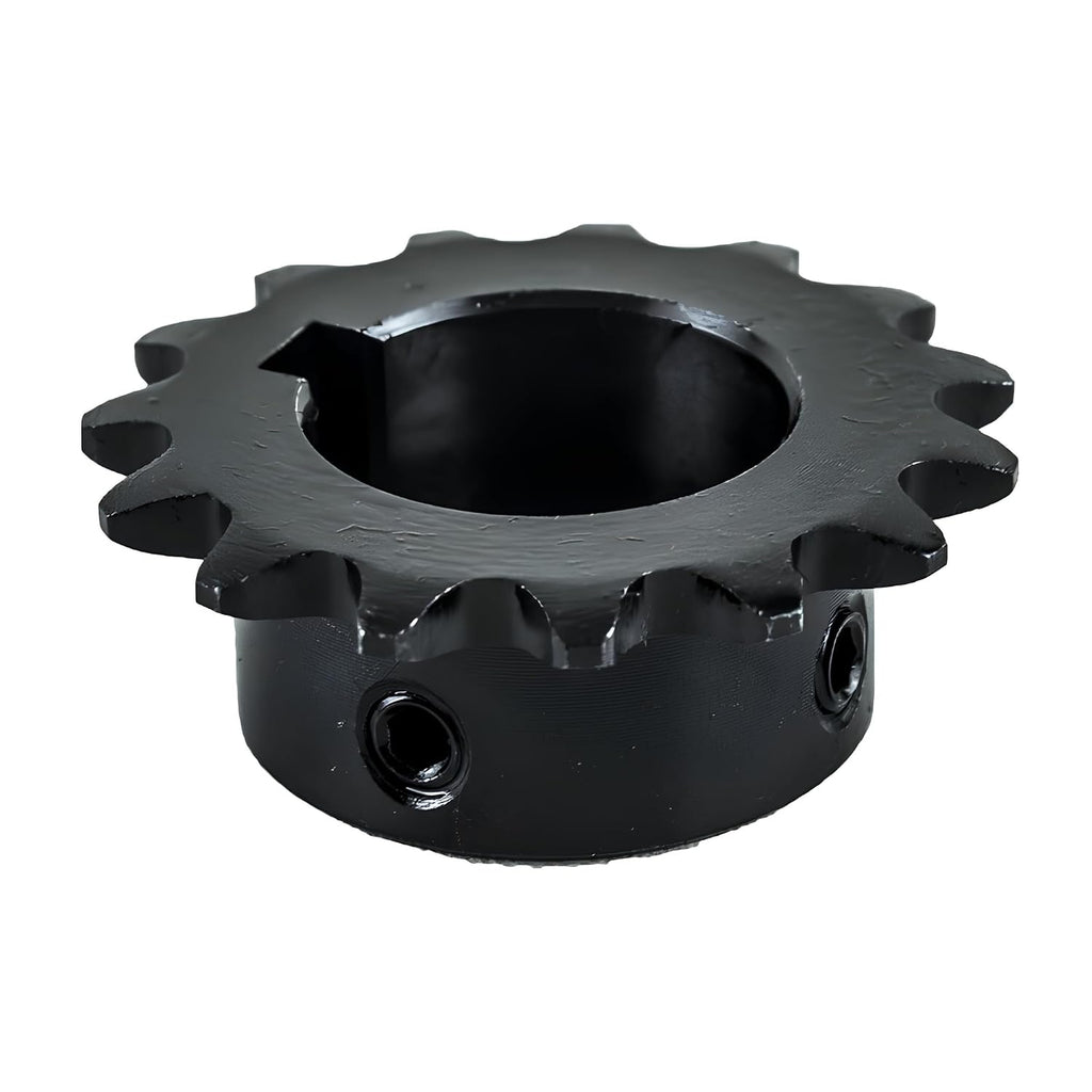 Jeremywell #35 Roller Chain Sprocket, 15 Tooth B-Hub, 1" Bore