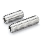 3/8-16 x 3/4'' (10 Pack) Set Screws, 304 Stainless Steel 18-8, Internal Hex Head Allen Drive Cup Point Screws (with Hex Key Wrench)
