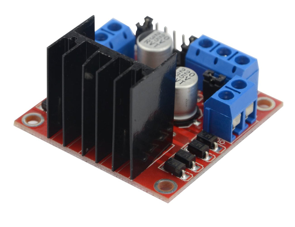 WMYCONGCONG 5 PCS L298N Motor Drive Controller Board Module Dual H Bridge DC Stepper Module
