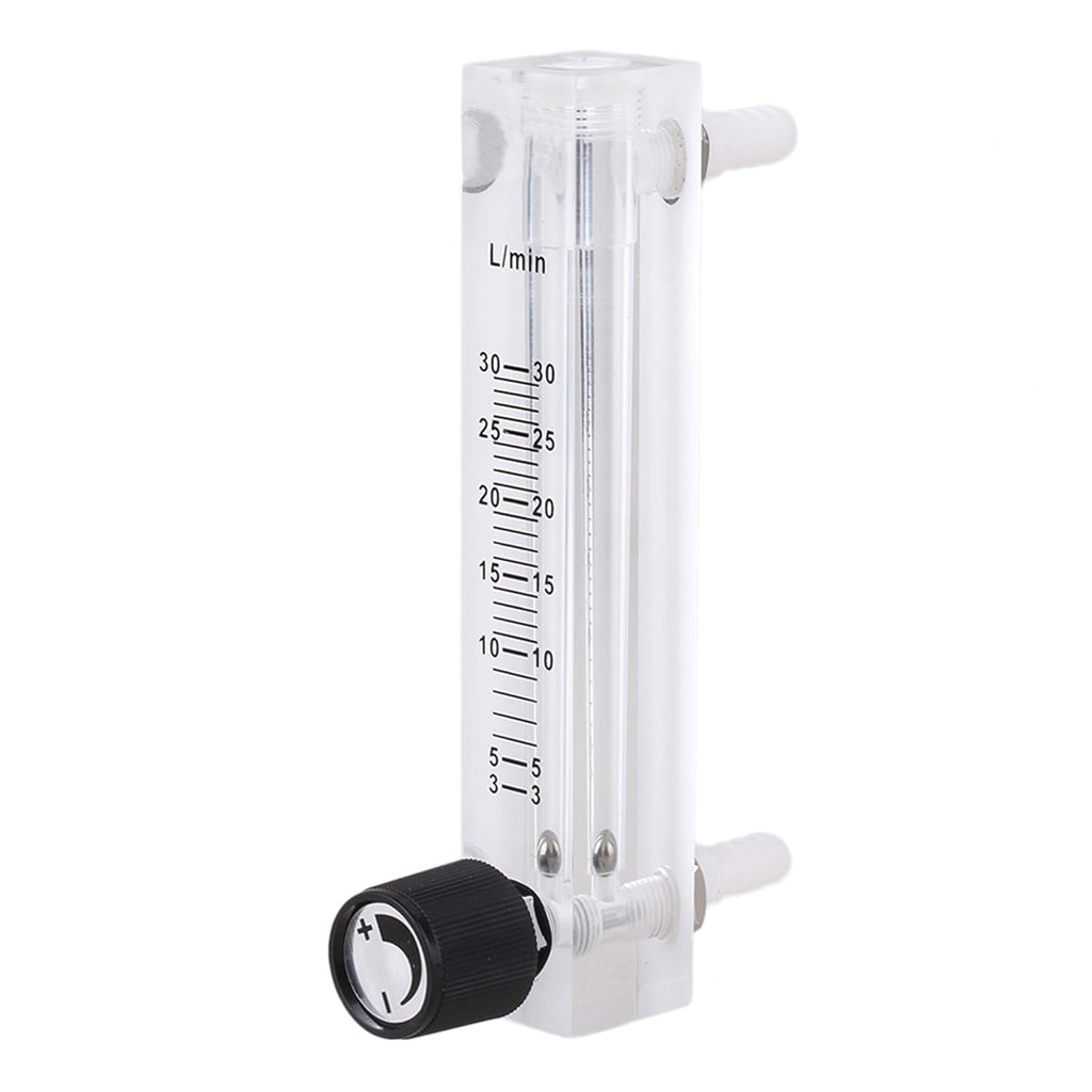Oxygen Rotameter | Flow Range: 3-30 LPM | with Flow-Control Knob