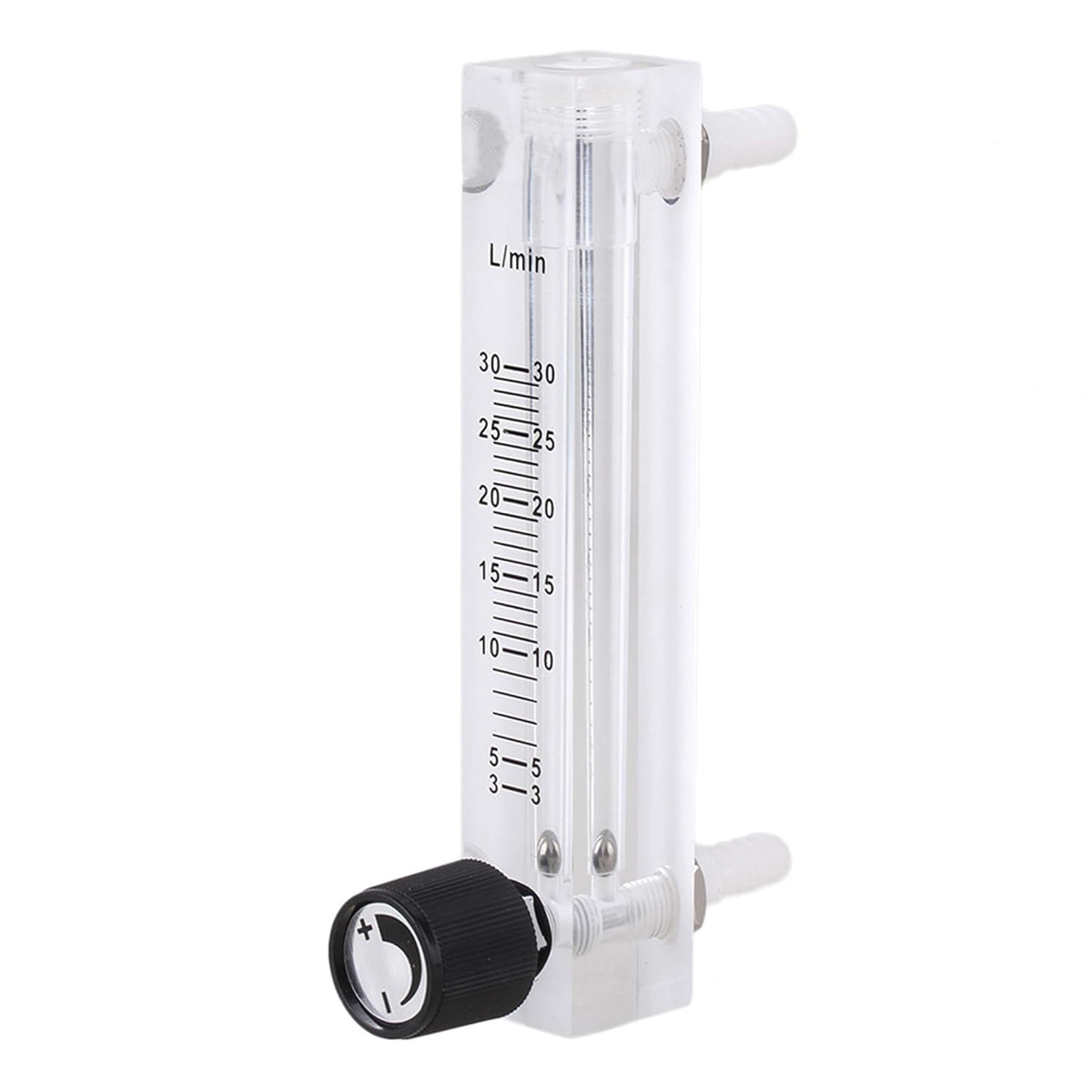 Oxygen Rotameter | Flow Range: 3-30 LPM | with Flow-Control Knob