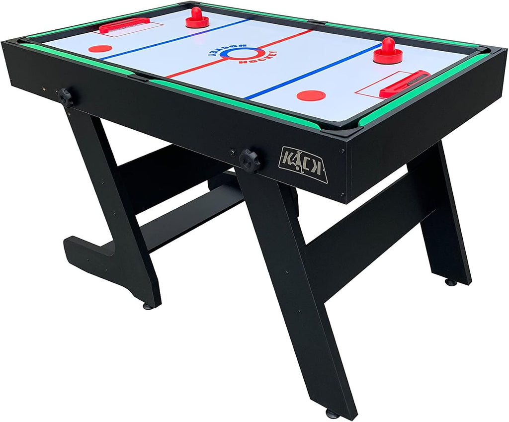 Quatro 55" 4-in-1 Foldable Multi Game Table | Foosball, Billiards/Pool, Push Hockey & Ping Pong