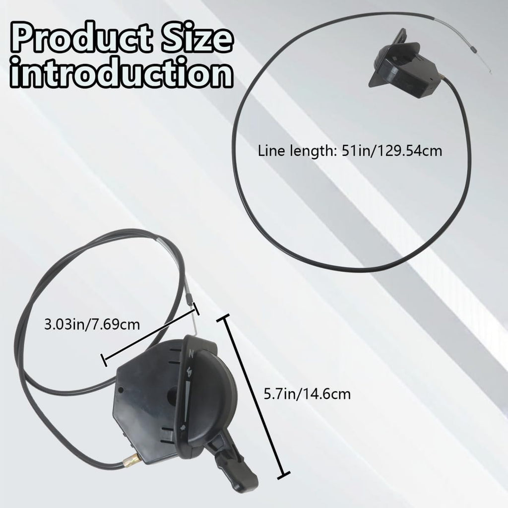 Smaeti Replacement 746-06891 Throttle Cable Fit for Cub Cadet Zero Turn