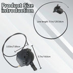 Smaeti Replacement 746-06891 Throttle Cable Fit for Cub Cadet Zero Turn