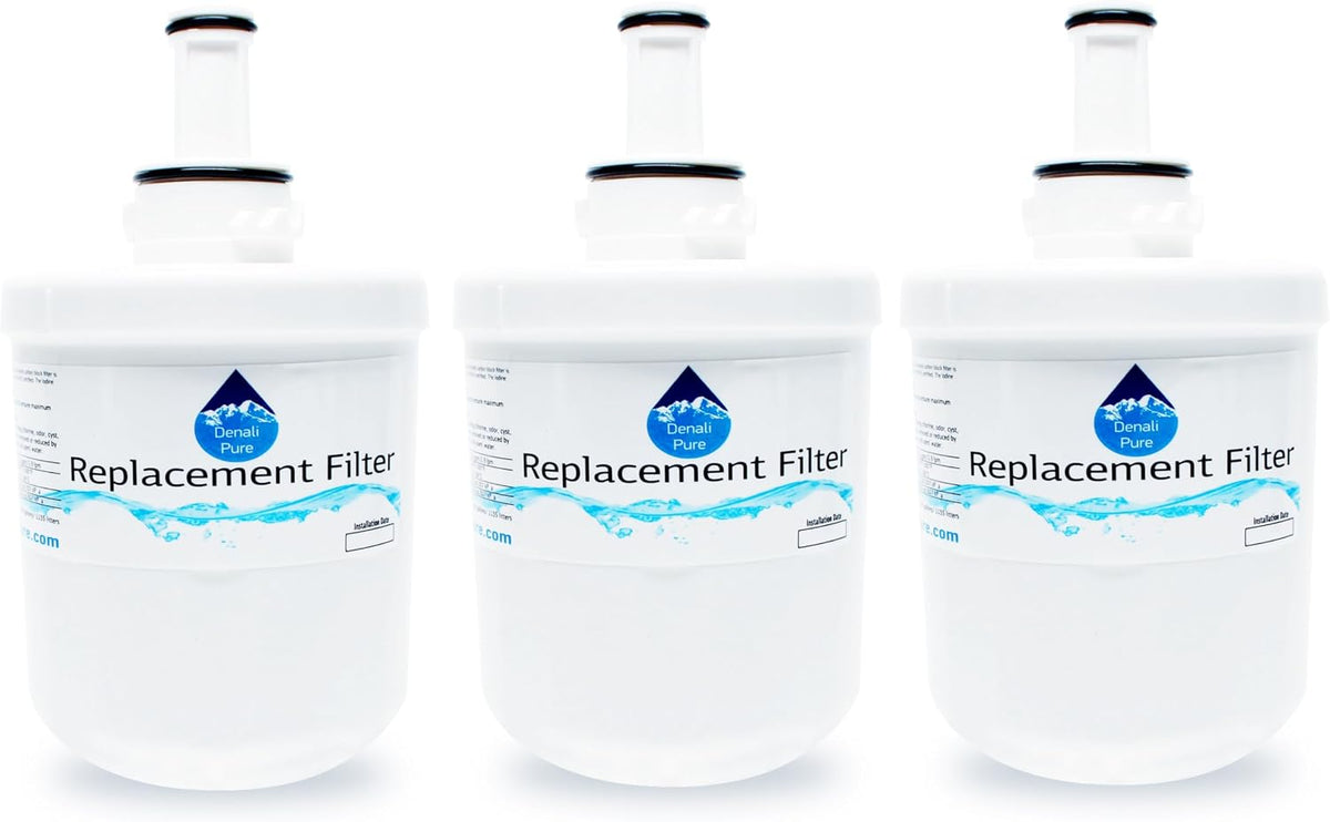 3-Pack Replacement for Samsung RS2530BBP Refrigerator Water Filter