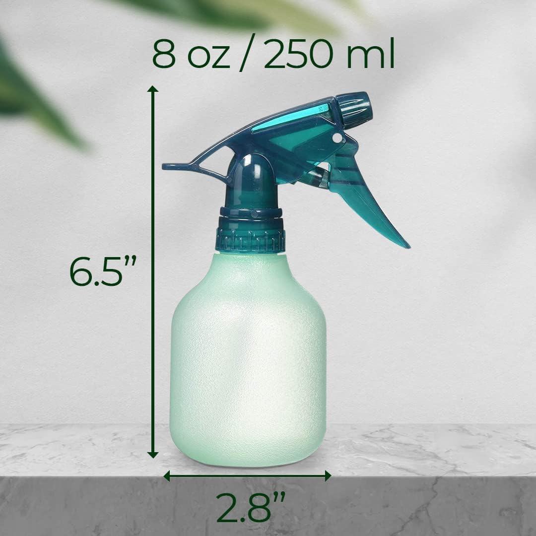 Empty Spray Bottle Refillable Container, Fine Mist Sprayer Trigger Squirt Bottle for Taming Hair, Hair styling