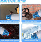 Mini Heat Gun -110V 300W Portable Handheld Hot Air Gun Tool for DIY Craft Embossing - Electric Heating Tool with