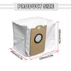 Replacement Dust Bags Compatible with Proscenic M7 Pro M8 Pro Vacuum Cleaner Accessory (9 Pack)