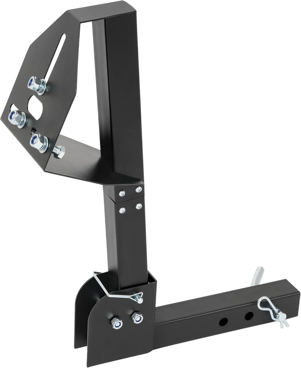 Trailer Hitch Spare Tire Carrier Compatible with Truck SUV Vans