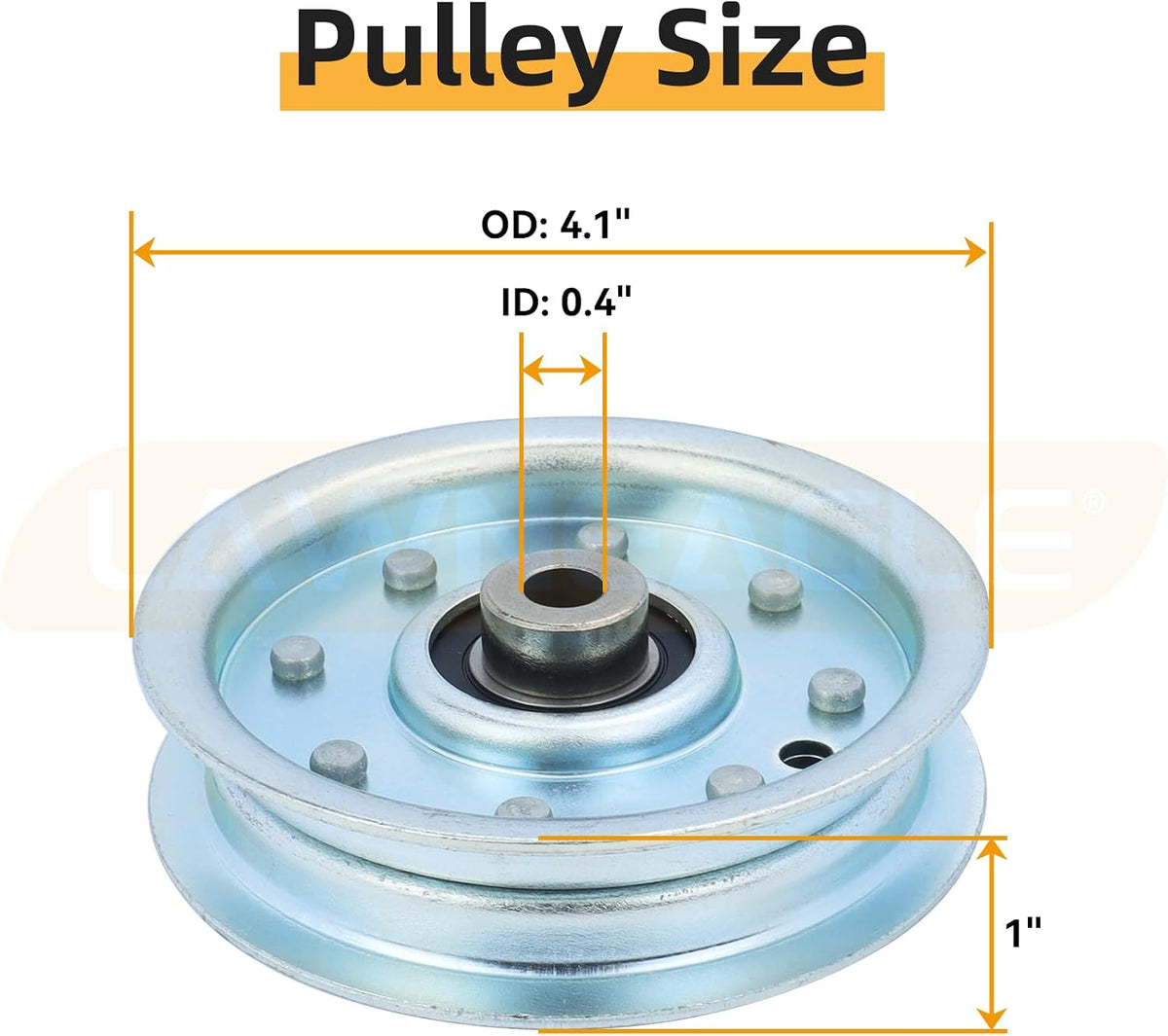 756-0627B 756-0627D Idler Pulley for MTD/Cub Cadet 46" 42" Decks
