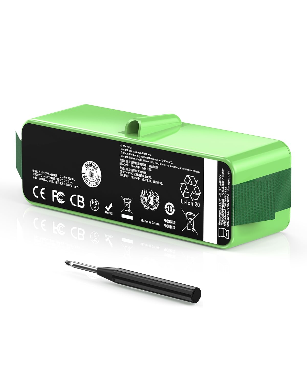Replacement Battery for iRobot Roomba, Imported High-capacity Battery Cells
