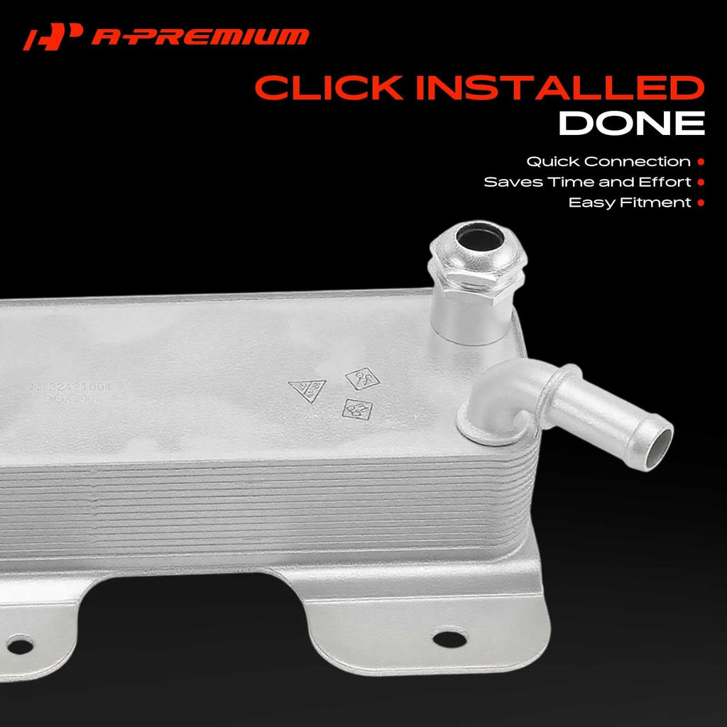 A-Premium Automatic Transmission Oil Cooler Compatible with Ford