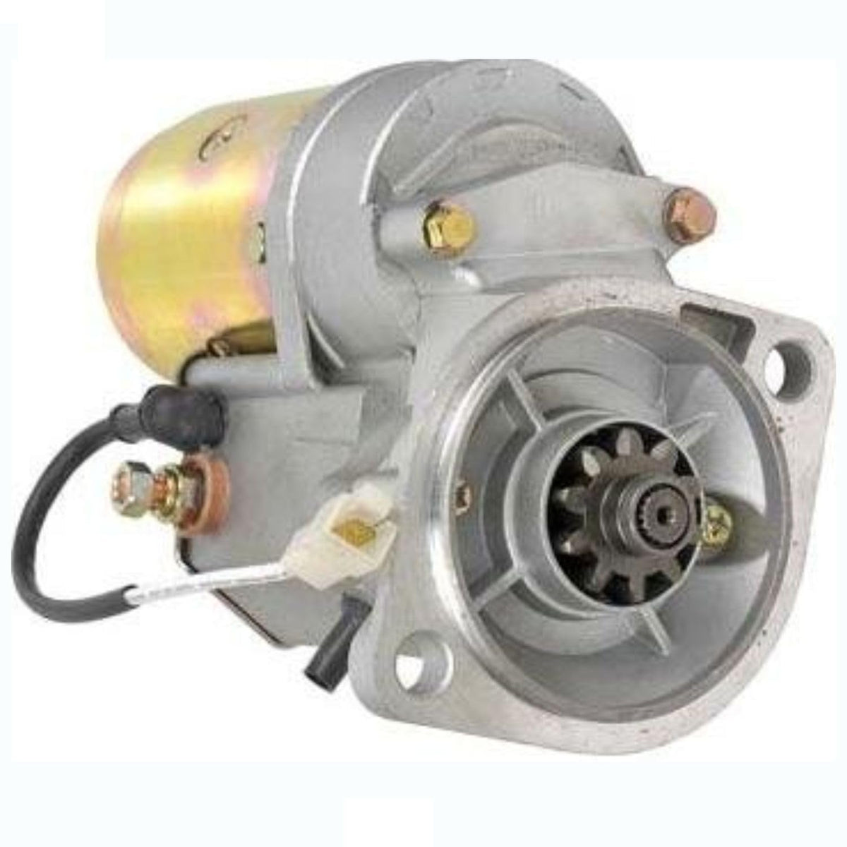 HESIEU 6670727 Starter Motor 12V 10T Compatible with Bobcat Equipment 325 328 329 331 334 335 337 341 E25 E26 E32 E32i E35 E35i E42 E45 E50 E55 S100