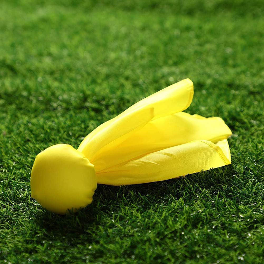 Football Satin Party Set of 2 Penalty Flags, 200 mm, Yellow and Red