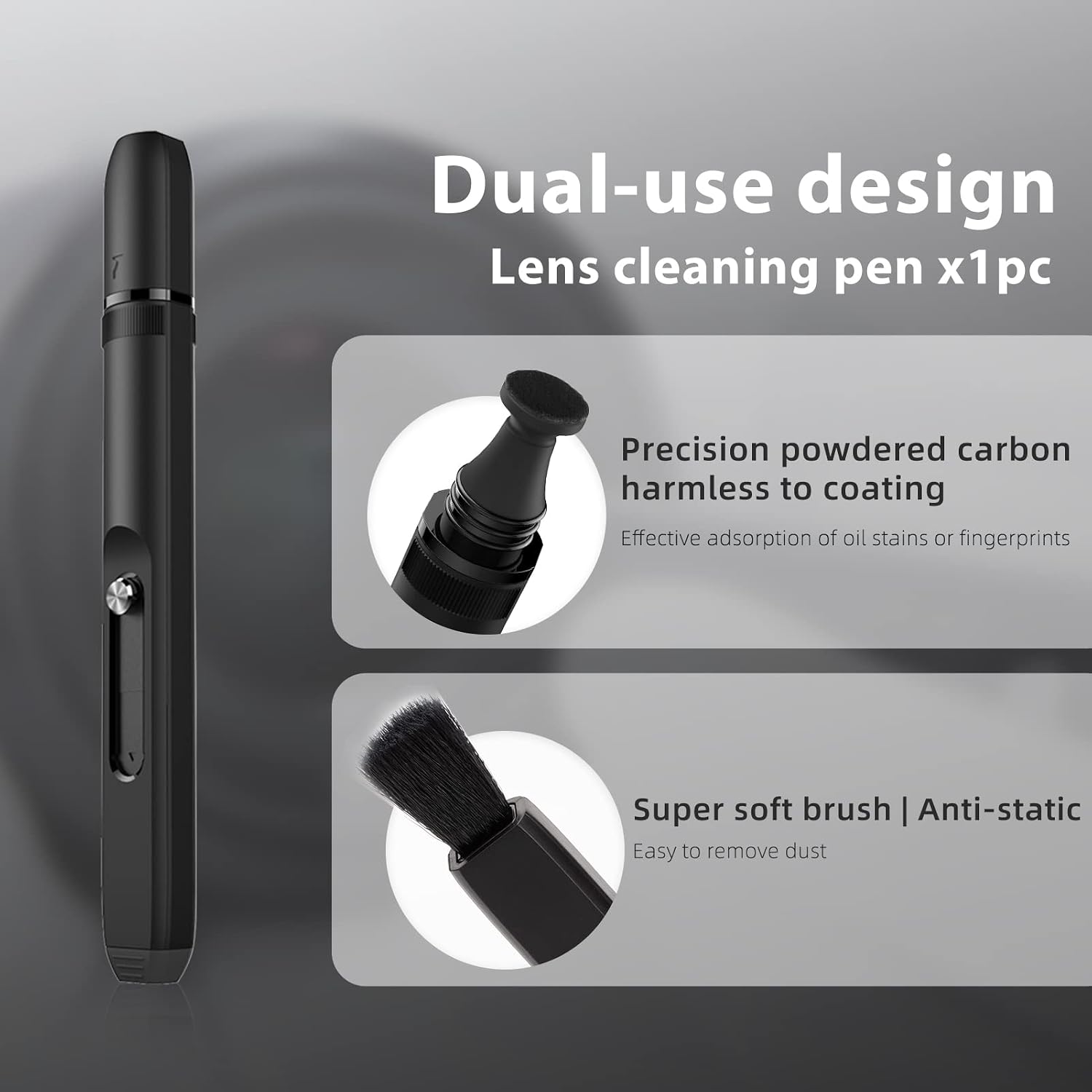 7-in-1 Camera Lens and Sensor Cleaning Kit | Lens Cleaning Pen, Air Blower, APS-C & Full Frame Sensor Cleaning Swabs