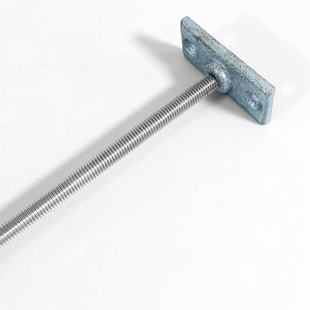 4 Packs 304 Stainless Steel 3/8"-16 Thread Fully Threaded Rods, 12" Length, Right Hand Threads