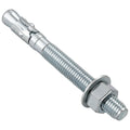 5/16x3" 10Pcs Inch Standard Fasteners for Heavy-Duty Zinc Wedge Anchors for Cement and Concrete