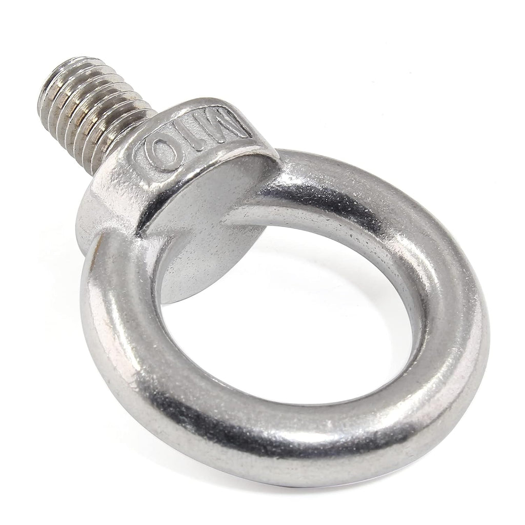 Bonsicoky M10 Lifting Eye Bolts, 6Pcs