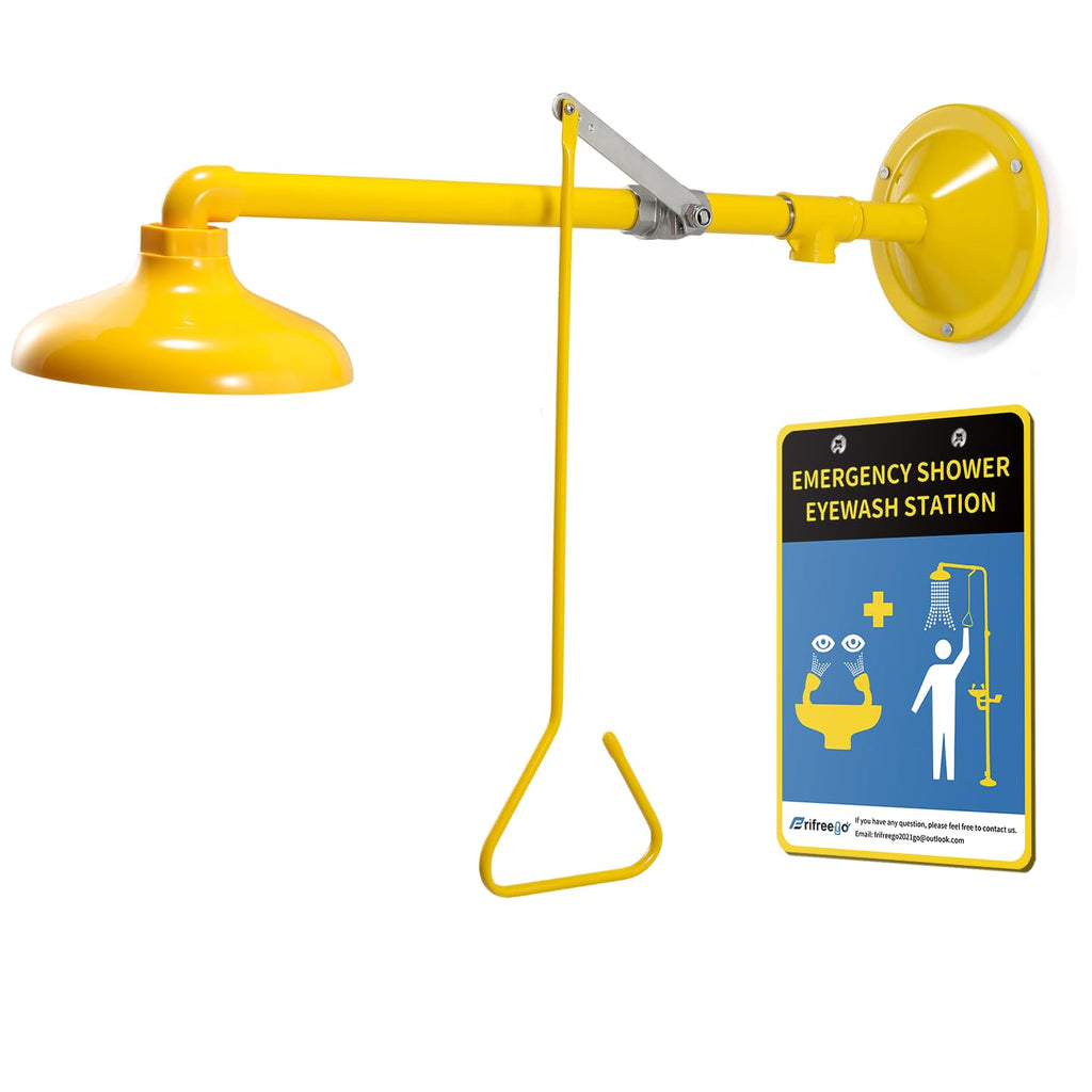 Emergency Shower Safety Shower Outdoor Horizontal Mounted Drench Shower