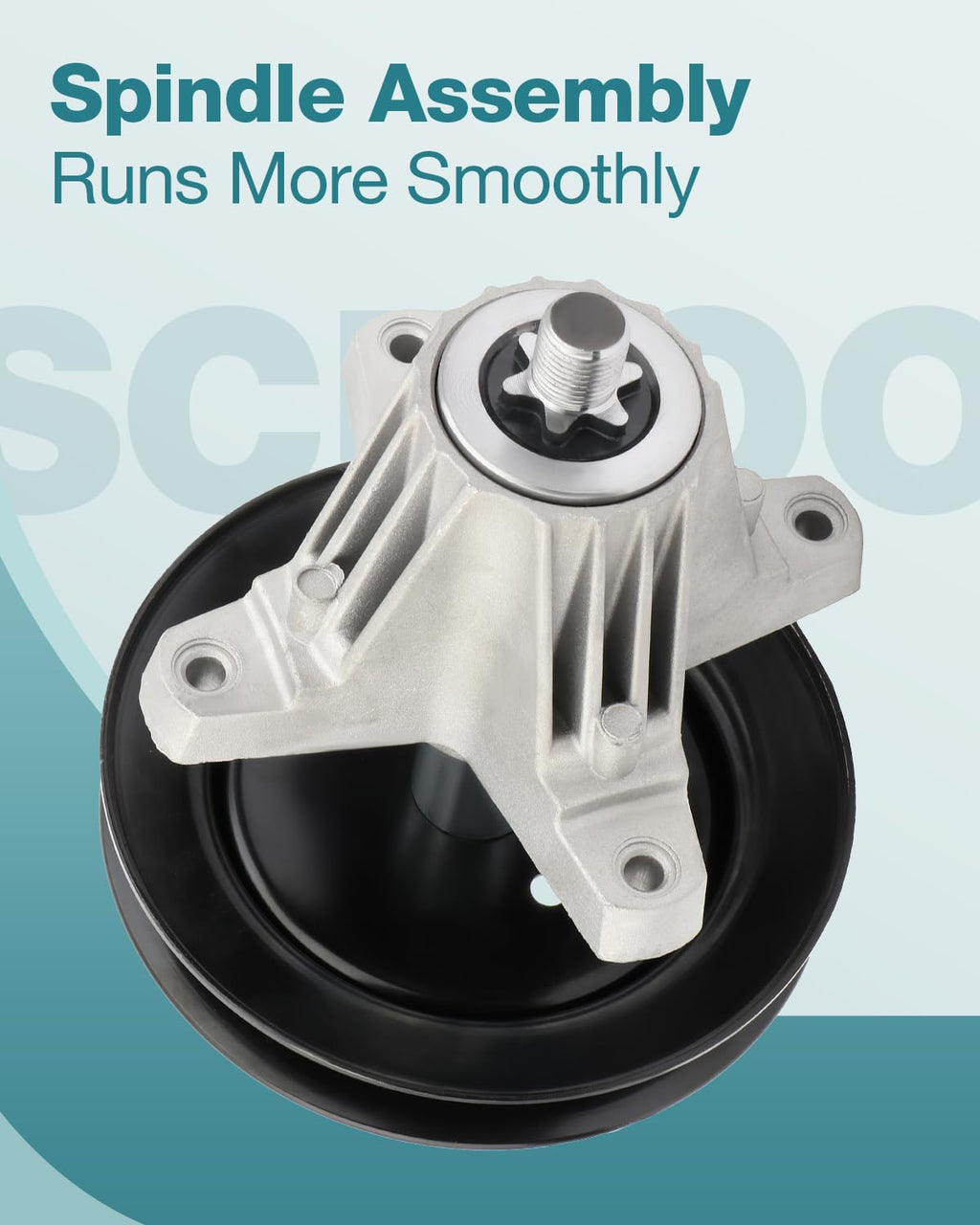 SCITOO 3Pack Spindle Assembly For MTD For CUB CADET For TROY-BILT 618-04822