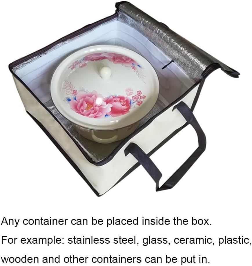 Dough Proofer Box with Heater, Folding Fermentation Bag, Reusable Sour Dough Starter Jar - Bread Making Tools Kit for