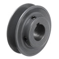 uxcell BK30-1 V-Belt Sheave 1" Bore, x 3.15" OD, Single Groove Web Sheave